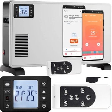 GRZEJNIK ELEKTRYCZNY WiFi KALORYFER KONWEKTOROWY 2300W PILOT