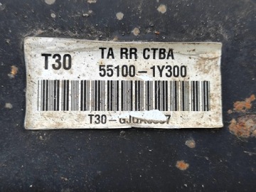 KIA PICANTO II 2011-2017 БАЛКА ЗАДНЕЙ ПОДВЕСКИ 55100-1Y300