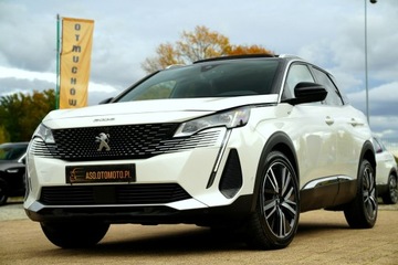 Peugeot 3008 II Crossover Facelifting  1.6 PureTech 180KM 2022 Peugeot 3008 GT LINE kamera skóra NAWI grip
