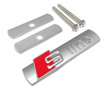 AUDI S-LINE ZNAK LOGO ZNAKY W MASKA NÁRAZNÍK