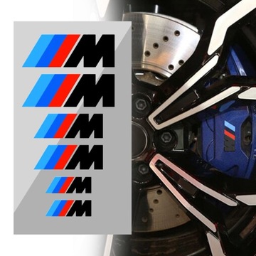 6SZT NAKLEJKA NA ZACISKI HAMULCA M LOGO