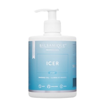 Chłodząca oliwka do masażu Balsamique ICER 500ml