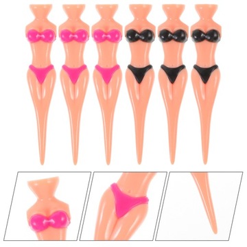 ЖЕНСКИЕ ТРИКОТАЖНЫЕ ТРИКОТАЖИ ДЛЯ ГОЛЬФА БИКИНИ, 4 ШТ. ПОДСТАВКИ ДЛЯ МЯЧЕЙ ДЛЯ ГОЛЬФА