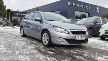Peugeot 308 II SW 1.6 BlueHDi 120KM 2017 Peugeot 308 1.6 120KM Automat Climatronic Led, zdjęcie 1