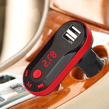 FM-ПЕРЕДАТЧИК BLUETOOTH ЗАРЯДНОЕ УСТРОЙСТВО ДЛЯ MP3 2XUSB SD LCD