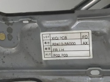 MECHANIZMUS OKNO LEVÝ PŘEDNÍ HYUNDAI TRAJET I