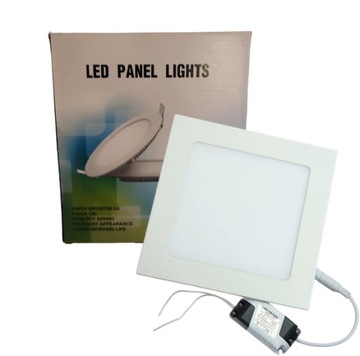 Panel LED podtynkowy 24w PLAFON Oprawa 295x295mm