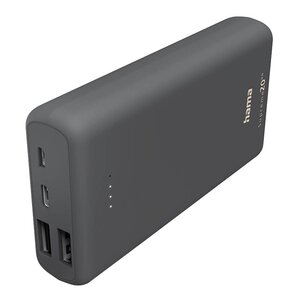 Powerbank HAMA 20HD 20000 мАч 1xUSB-C 2xUSB-A