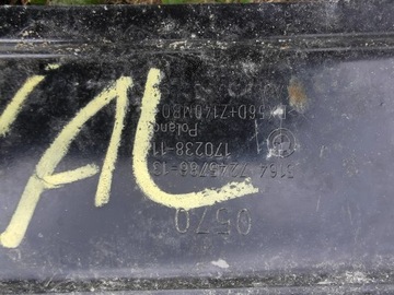 BMW 3 F30 F35 F31 PAS PŘEDNÍ VÝZTUHA 7245786
