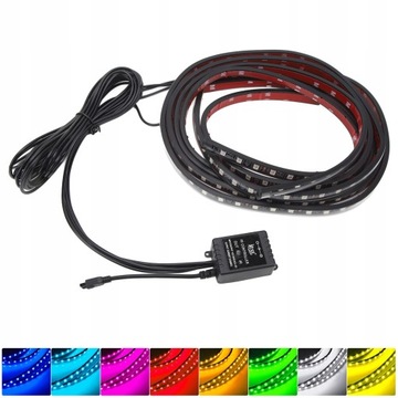 ПОДСВЕТКА ШАССИ АВТОМОБИЛЯ СВЕТОДИОДНАЯ RGB ТЮНИНГ