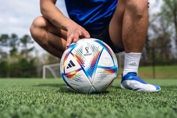 ФУТБОЛ ADIDAS AL-RIHLA MUNDIAL 2022 QATAR R5 ПОДАРОК ​​НА ДЕНЬ ДЕТИ