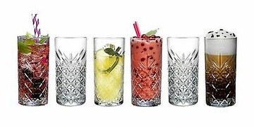 4 высоких стакана Timeless 295 мл PASABAHCE