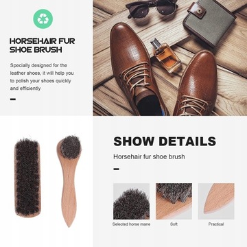 Полезные щетки из конского волоса, 2 шт.