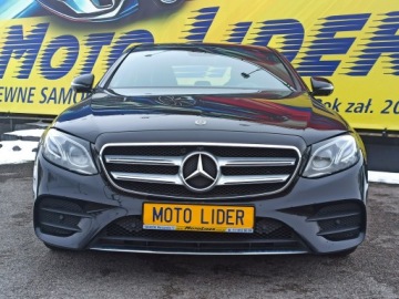 Mercedes Klasa E W213 Limuzyna 2.0 220d 194KM 2018 Mercedes E 220 salon, I wł, bezwyp. AMG Line, zdjęcie 1