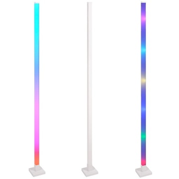 LAMPA STOJĄCA PODŁOGOWA NOCNA Z PILOTEM Z FUNKCJĄ MUZYCZNĄ RGB LED