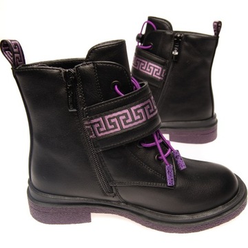 УТЕПЛЕННЫЕ БОТИНКИ ДЛЯ ДЕВОЧЕК 33