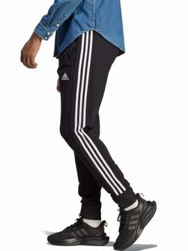 SPODNIE męskie ADIDAS HA4337 sportowe dresy joggery bawełniane XL