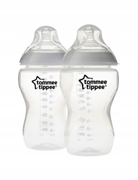 TOMMEE TIPPEE BUTELKA 2x340 ml SMOCZKI 3m+ ŚREDNIE