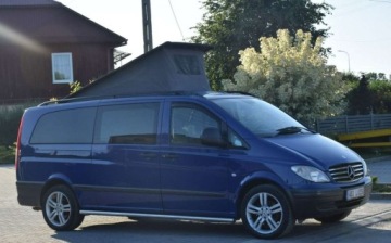 Mercedes Vito W639 2005 Mercedes-Benz Vito 2.2 CDI Long Kamper Van Klima Lozko 4 Osobowy 2 KPL KOL