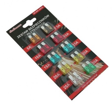 BEZPIECZNIKI PŁYTKOWE KPL FUSE01