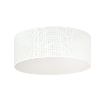 Lampa sufitowa plafon ASTON biały złoty ażurowy do salonu sypialni kuchni