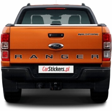 Naklejki Ford RANGER Wildtrak 2 kolory wys. JAKOŚĆ