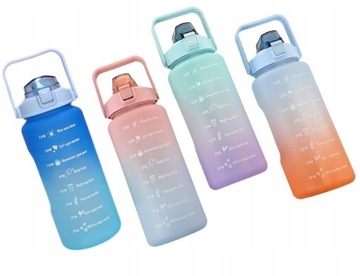 БУТЫЛКА ДЛЯ ВОДЫ С МОТИВАЦИЕЙ, 2 Л.