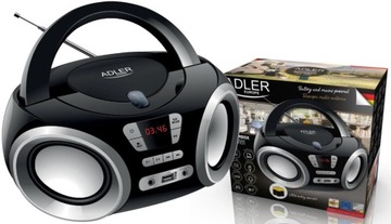 Radioodtwarzacze Radio, Boombox CD-MP3, USB FM Adler AD 1181