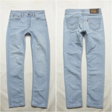 100 __ LEVI'S 511 __ SPODNIE JEANSY MĘSKIE W30/L32