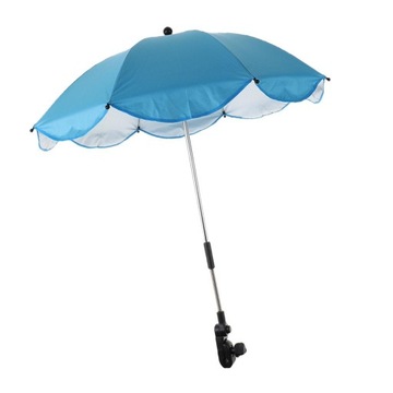 Parasol plażowy do wózków dziecięcych w kolorze ciemnoniebieskim