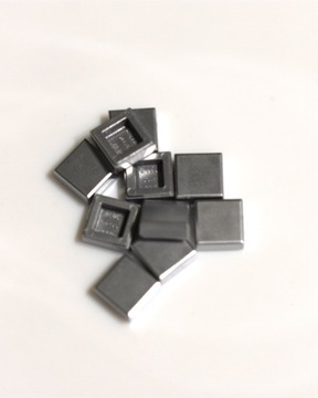 Lego klocek tile 1x1 3070b Metallic Silver 10szt