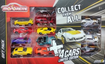 Majorette Zestaw pojazdów samochodziki resoraki Gift Pack 13 szt.