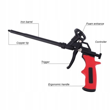 ПИСТОЛЕТ ДЛЯ УСТАНОВКИ МЕТАЛЛИЧЕСКОЙ ПЕНЫ