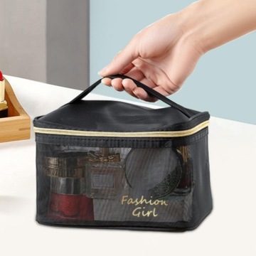 Дорожная косметичка Большая, компактная сумка для переноски Сумочка