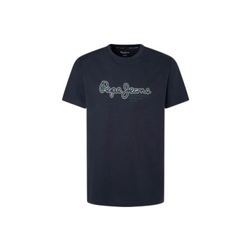 PEPE JEANS KOSZULKA MĘSKA T-SHIRT WIDO GRANAT r.M