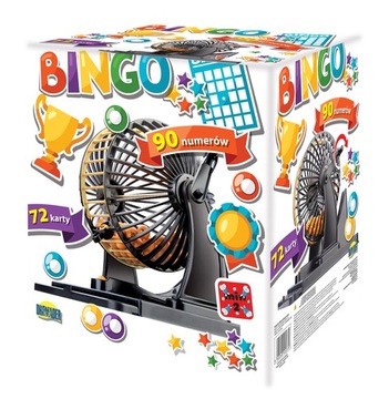 GRA RODZINNA BINGO BINGO MASZYNA LOSUJĄCA DROMADER