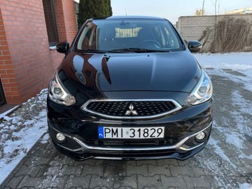 Mitsubishi Space Star Hatchback 5d 1.2 80KM 2016 Mitsubishi Space Star 1.2 benzyna 80 KM zarejestrowany w PL zadbany mo, zdjęcie 4
