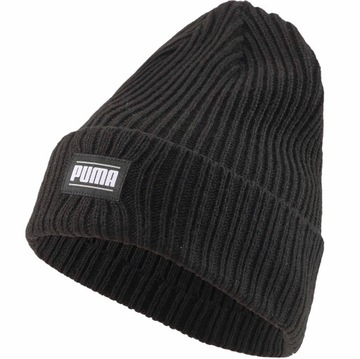 PUMA RIBBED CLASSIC BEANIE CZAPKA ZIMOWA CZARNA