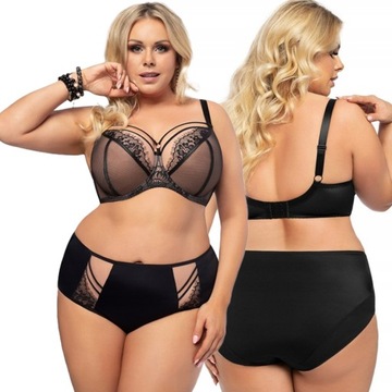 Biustonosz GORSENIA K496 PARADISE czarny 85G