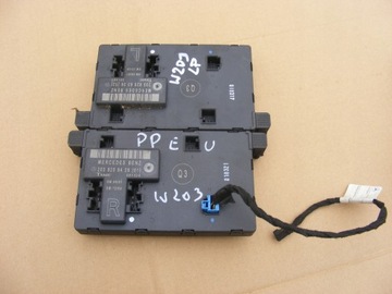Mercedes W203 moduł drzwi prawy przód 2038206426