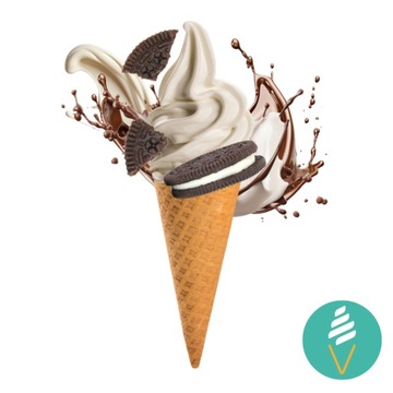 Lody Książęce Mieszanka Koncentrat Lody Włoskie Ciasteczkowe PREMIUM 2kg