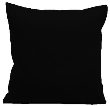 POSZEWKA matowa PANAMA 40x40 cm CZARNY