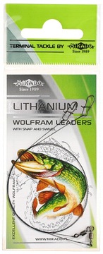 MIKADO PRZYPON WOLFRAMOWY LITHANIUM FS 25cm 15kg