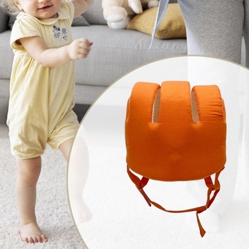 Детский шлем от 6 месяцев до 4 лет «Без ударов» учится ходить оранжевый