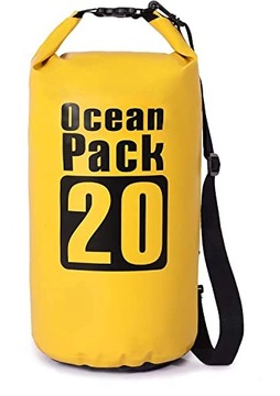 WOREK WODOODPORNY WODOSZCZELNY TORBA 20L 500D