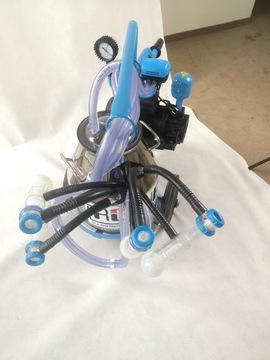 Доильный аппарат для коз, овец, ведерный доильный аппарат, лейка 20л.