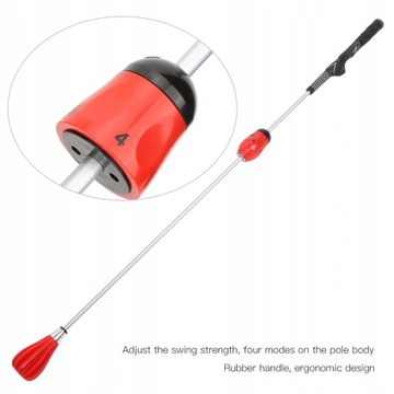 pomoc w treningu golfa czerwony wygodny miękki