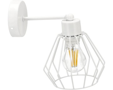 Lampa Sufitowa Kinkiet ŚCIENNY LED DIAMENT BIAŁY