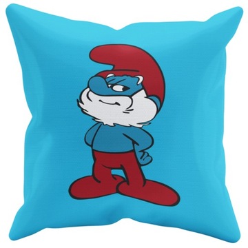 НАВУШКА JASKA ДЛЯ ДЕТСКОГО САДА ПАПА СМЕРФ + БЕСПЛАТНОЕ ИМЕНИ