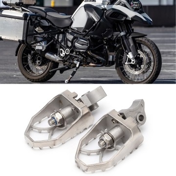 2 шт., замена педали подставки для ног мотоцикла из нержавеющей стали